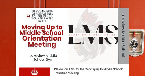 Moving Up to Middle school
