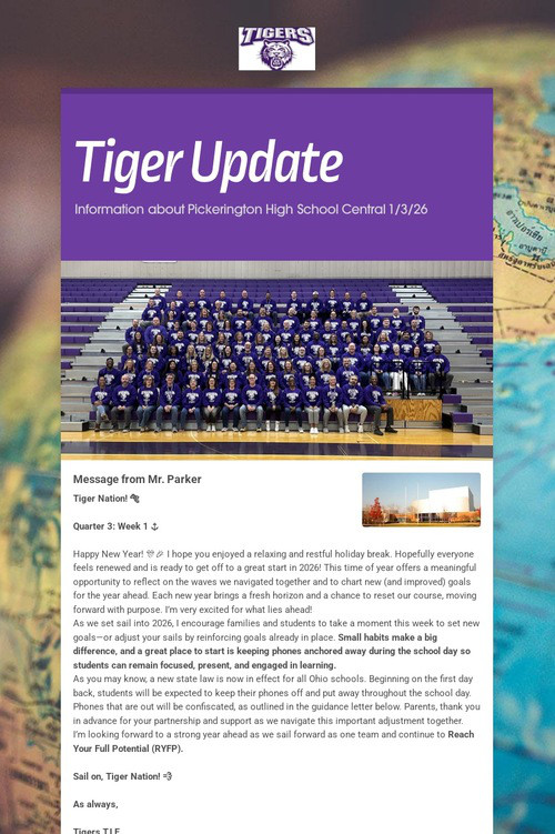 Tiger Update