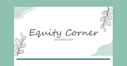 EQUITY CORNER