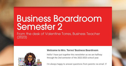 Business Boardroom Semester 2