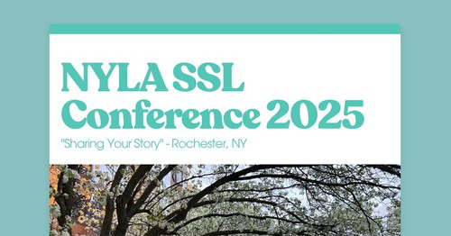 NYLA SSL Conference 2025