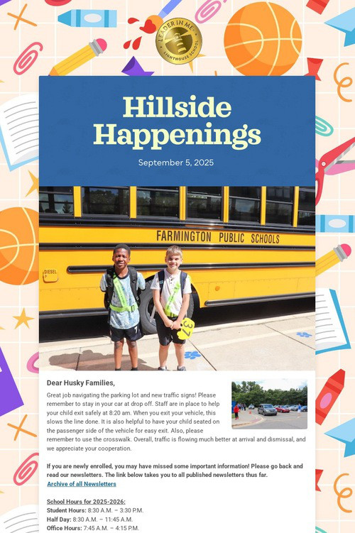 Hillside Happenings