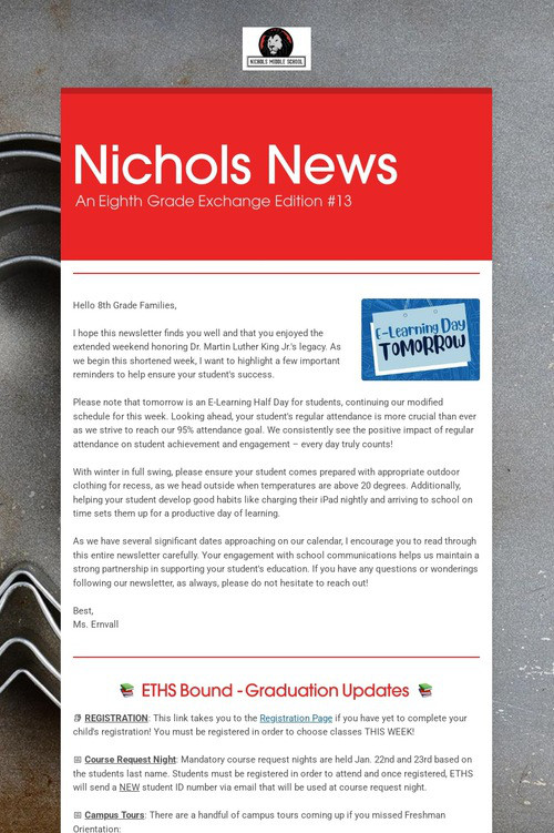 Nichols News