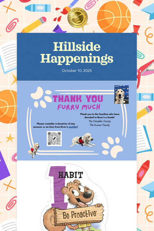 Hillside Happenings
