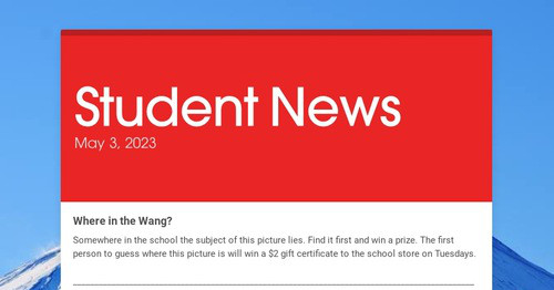 Student News