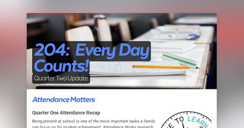 204: Every Day Counts!