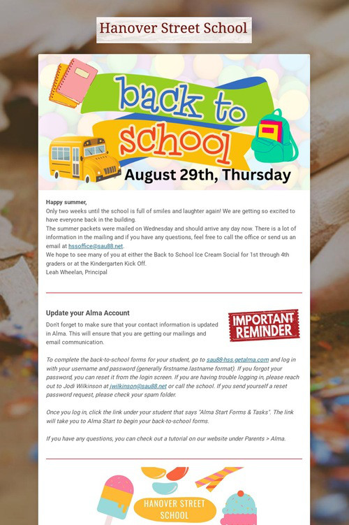 Back to School