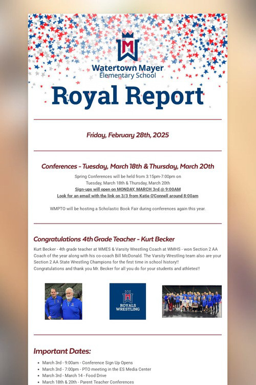 Royal Report