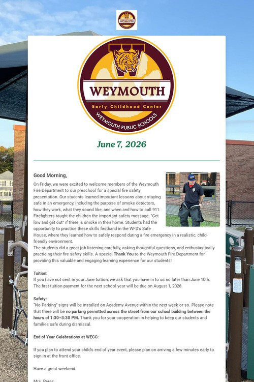 Weymouth Early Childhood Center