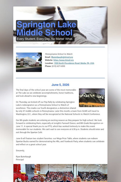 Springton Lake Middle School