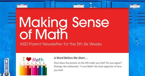 Math Graph Digital Newsletter Design newsletters to spread the word online | Smore