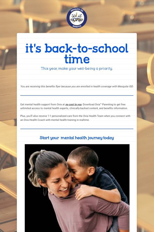 it's back-to-school time