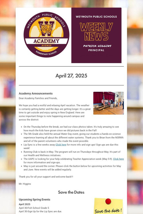 Academy Avenue Elementary School