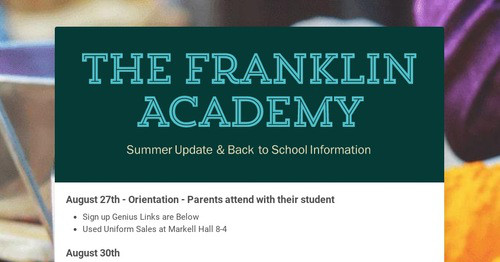 The Franklin Academy