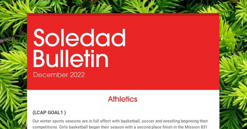 Soledad Bulletin