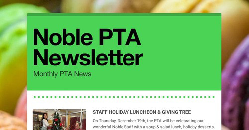 Noble PTA Newsletter