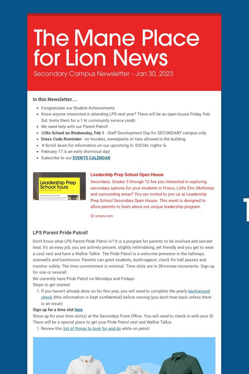 My Newsletters | Smore