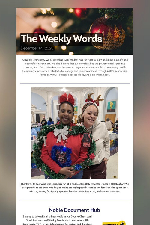 The Weekly Words