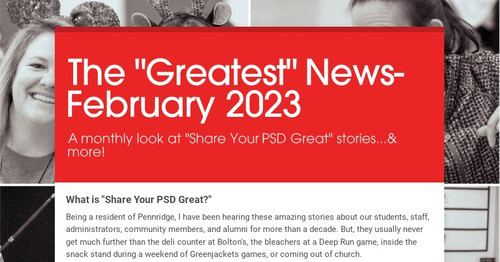 The "Greatest" News- February 2023