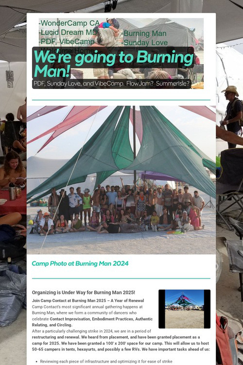 We're going to Burning Man!