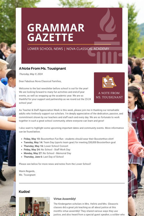 GRAMMAR GAZETTE