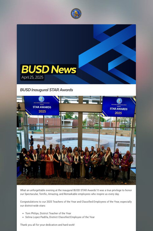 BUSD News