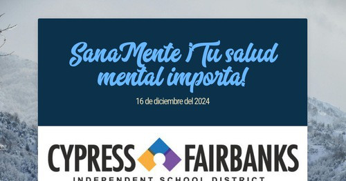 SanaMente ¡Tu salud mental importa!