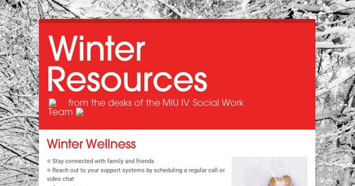 Winter Resources