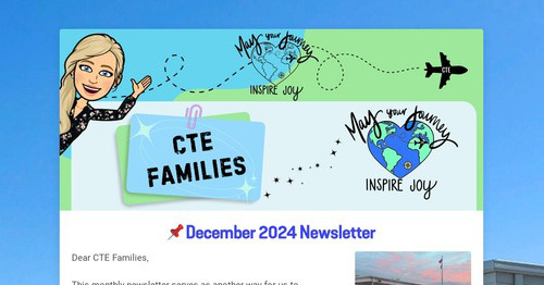 Newsletter for CTE Families