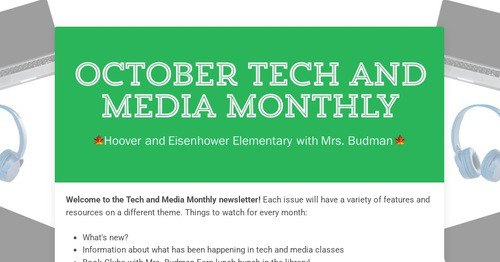 October Tech and Media Monthly