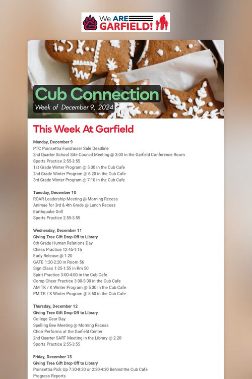 Cub Connection