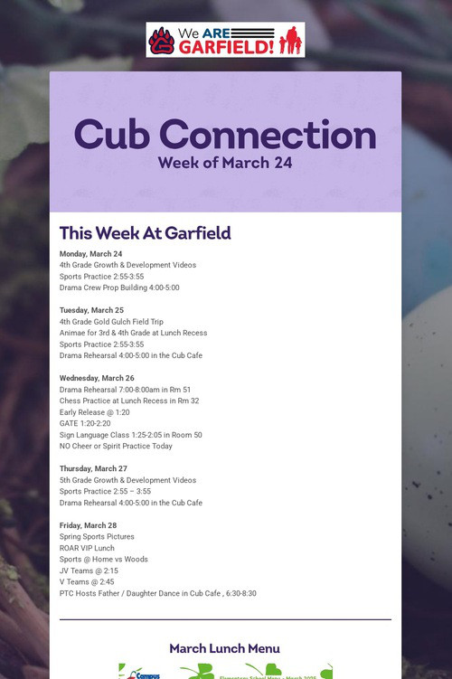 Cub Connection