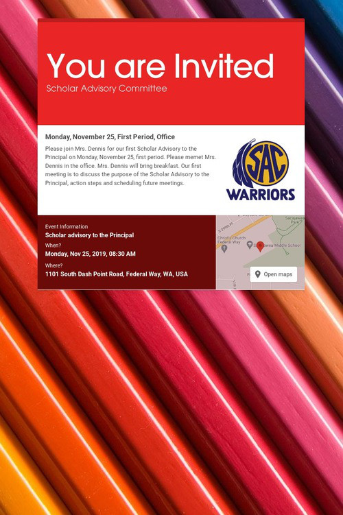 You are Invited
