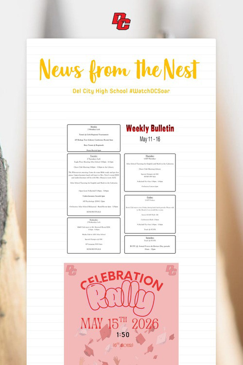 News from the Nest