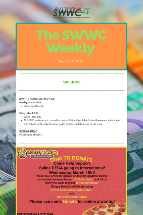 The SWWC Weekly
