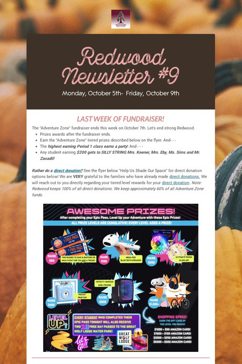 Redwood Newsletter #9
