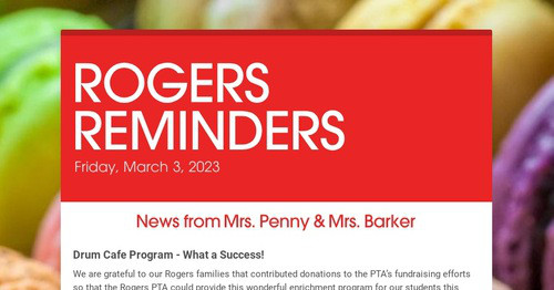 ROGERS REMINDERS