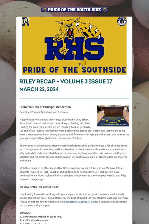 Riley Recap - VOLUME 3 ISSUE 17