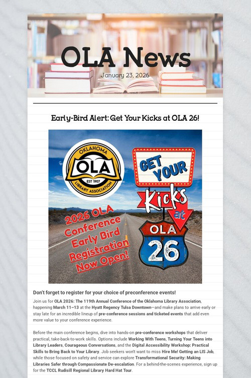 OLA News