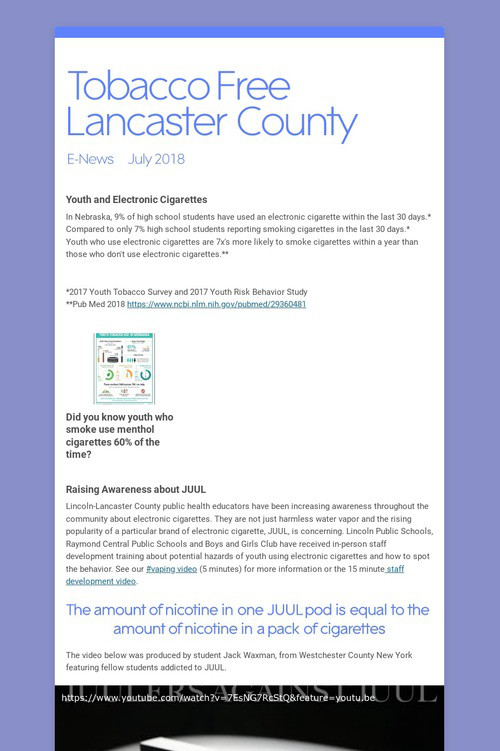Tobacco Free Lancaster County