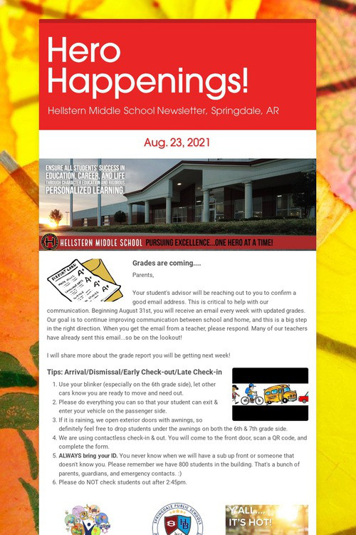 Hero Happenings!
