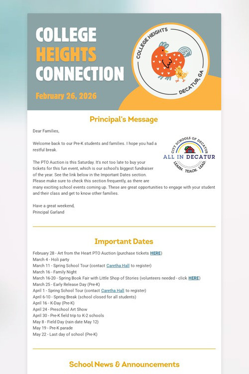 College Heights Connection