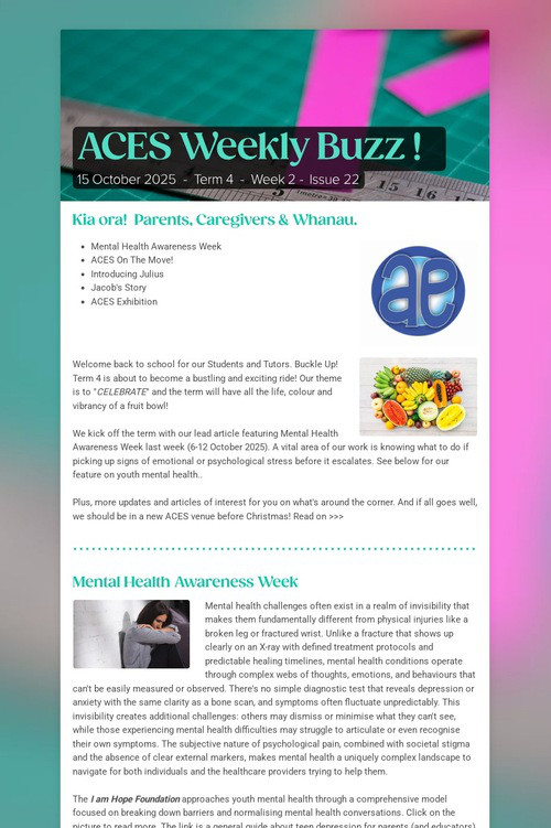ACES Weekly Buzz !