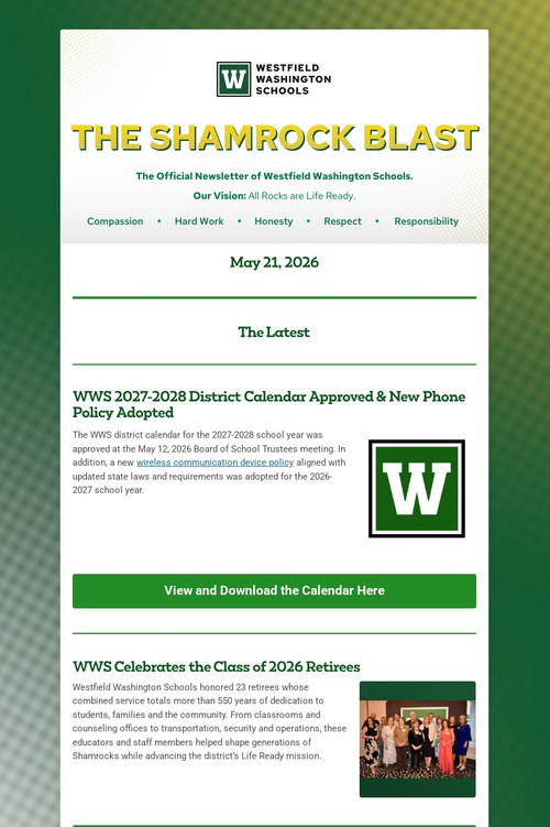 The Shamrock Blast 5/21/2026