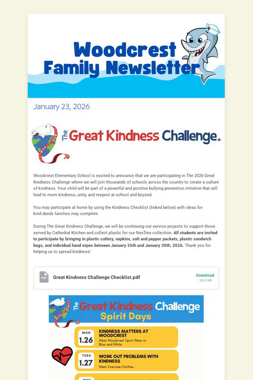 Family Newsletter