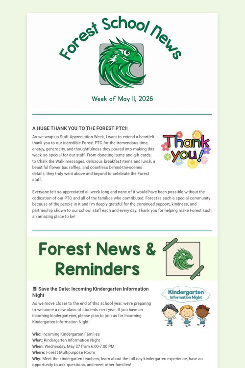 Forest School News (5.10.2026)