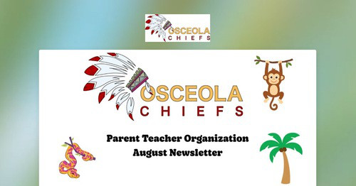 🌴 OES PTO August Newsletter 🌴