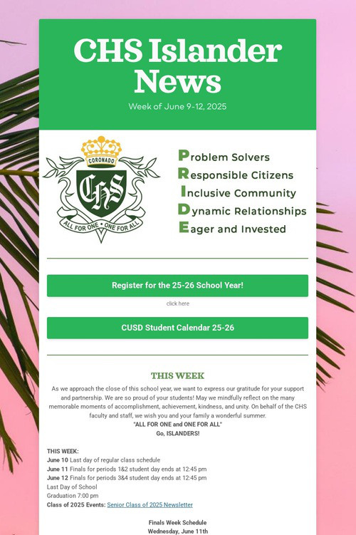 CHS Islander News