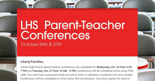 LHS Parent-Teacher Conferences