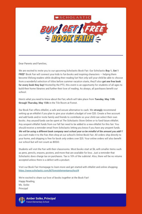 Book Fair - May 2025